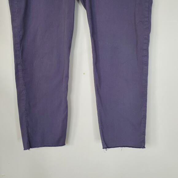 Frank & Eileen Wicklow Italian Chino Straight Leg Mid Rise Pants Ocean Size 12 - Picture 5 of 8